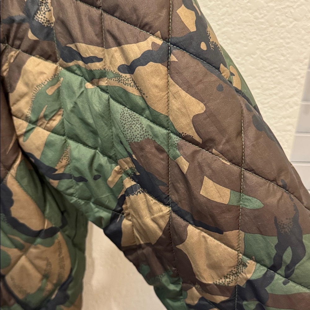 Polo by Ralph Lauren Green Camouflage Bomber Jacket - Picture 4 of 6